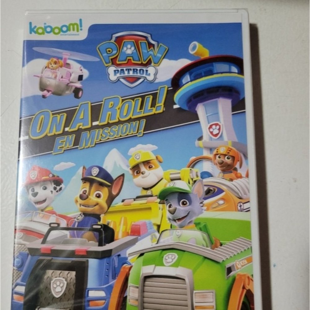 Paw Patrol On a Roll DVD New
